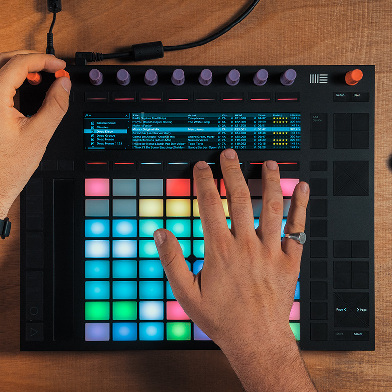 Ableton Push 2 for Traktor Pro 3 – mredrollo